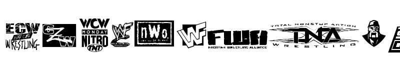 Preview of Wrestling Logos Regular