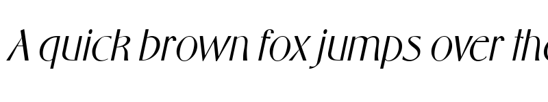 Preview of Wright Italic