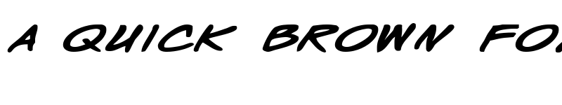 Preview of Wyld Stallyns Bold Extended Bold Extended