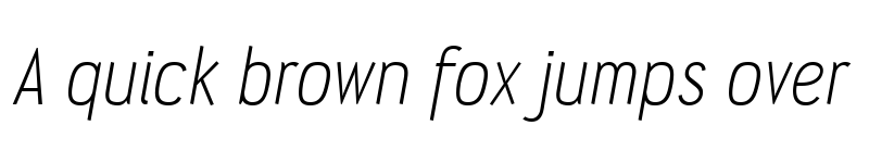 Preview of Wyvern Lt Italic