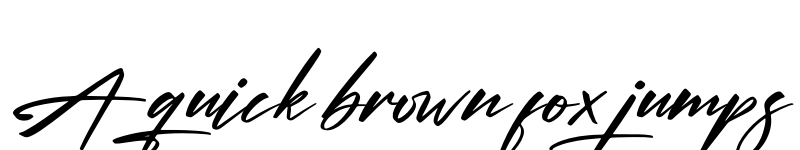 Preview of Xantegrode Signature Italic