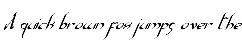 Preview of Xaphan Italic Italic