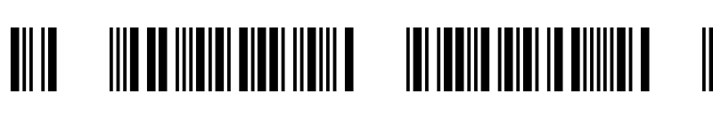 Preview of Z: 3of 9 BarCode Regular