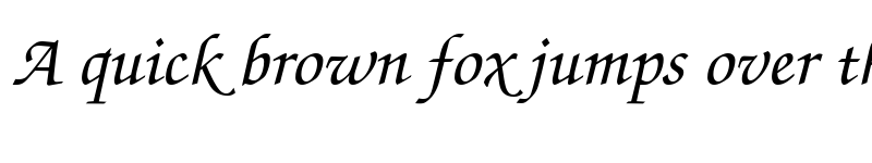 Preview of ZappedChancellorSH Med Italic