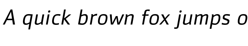 Preview of Zemestro Std Bk Italic
