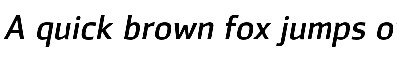 Preview of Zemestro Std Italic