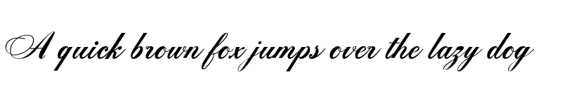 Preview of Zenith Script ES Regular