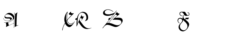 Preview of ZentenarZier Regular